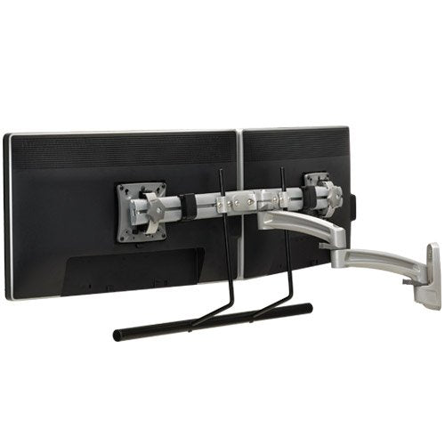 Bras pivotant mural pour deux écrans CHIEF K2W22HS, argent