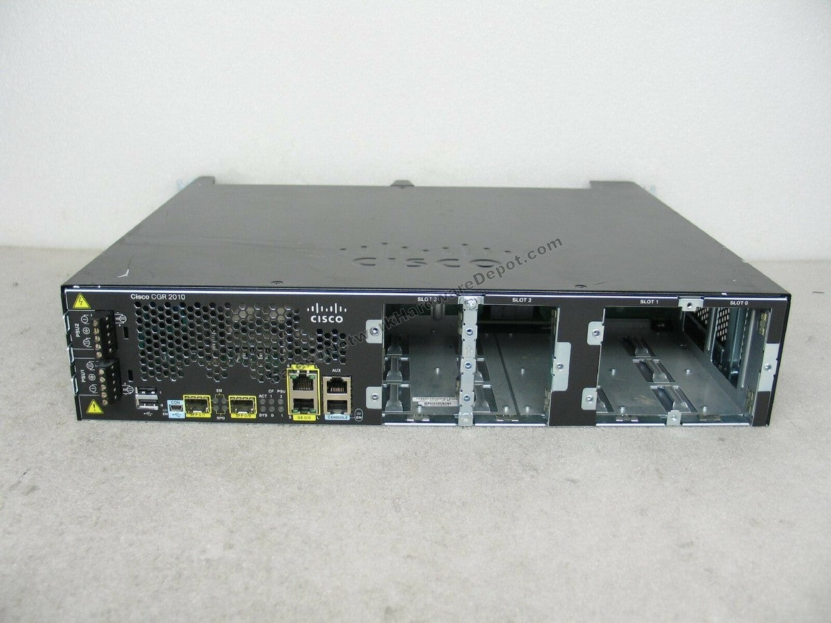 CISCO CGR-2010 Connected Grid Router with 2GE & 4 GRWIC Slots