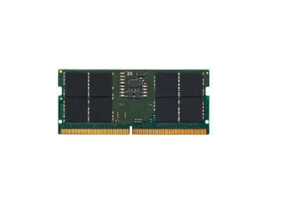 The Kingston 16GB DDR5 5600MT/s SODIMM delivers high-speed performance and next-generation DRAM technology in a compact form factor. Rated for 5600 MHz, this module is TAA-compliant and ideal for laptops and compact computing systems requiring reliable memory upgrades. Optimized for modern performance, it offers enhanced data rates and power efficiency.