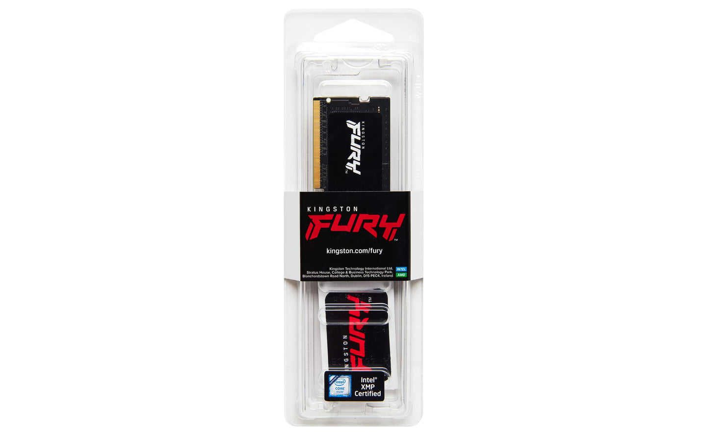 Mémoire RAM Kingston FURY Impact 16 Go DDR5 CL38 SODIMM 4800 MHz
