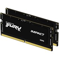 Kit Kingston 64 Go DDR5 4800 MHz CL38 SODIMM (KF548S38IBK2-64)