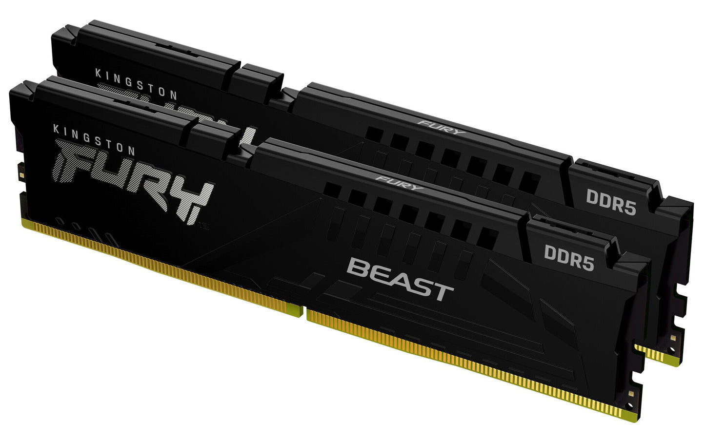 Kit Kingston 32 Go DDR5 5 200 MT/s CL36 DIMM (FURY Beast Noir)