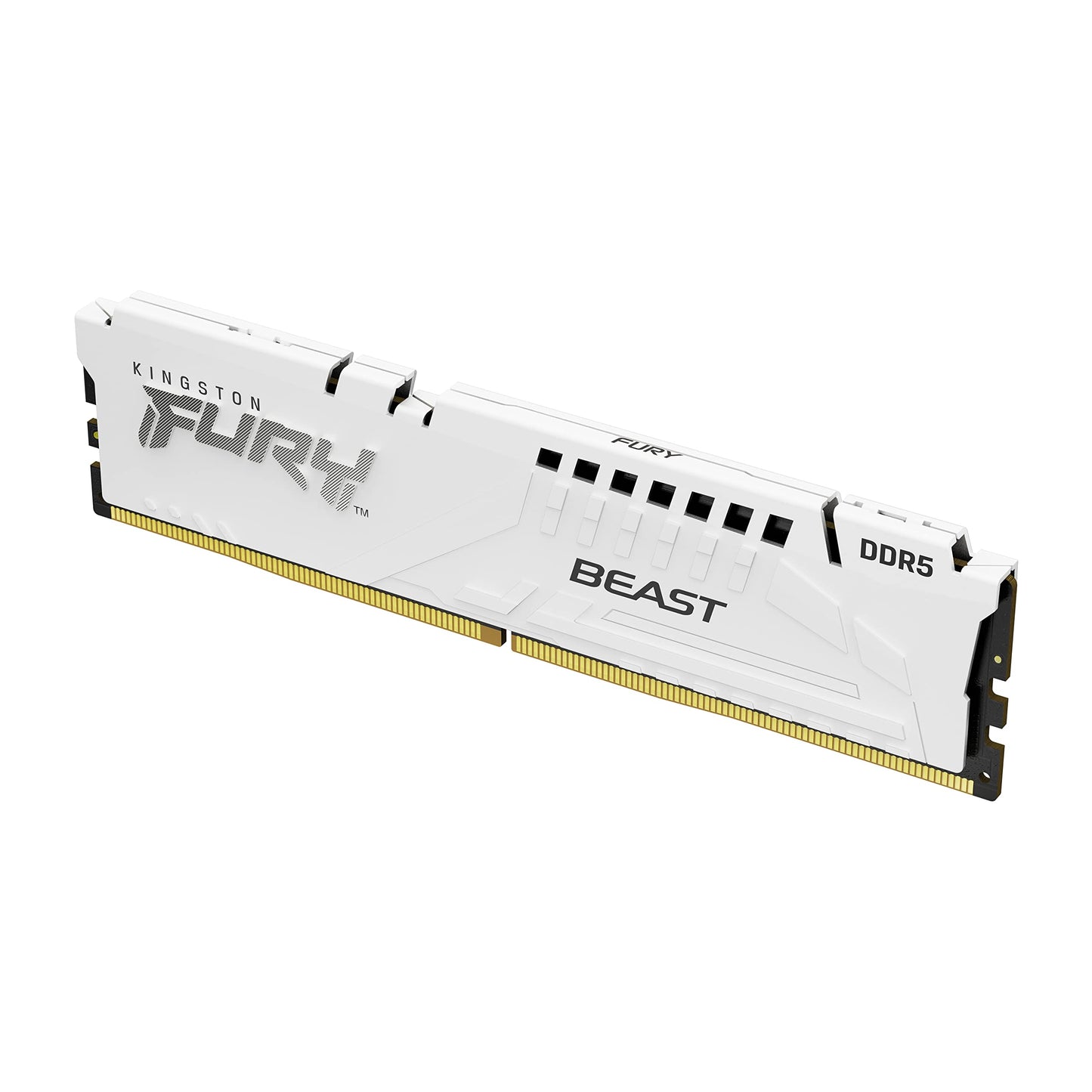 Kit Kingston 32 Go DDR5 5200MT/s CL40 DIMM (2 x 16 Go) FURY Beast Blanc XMP
