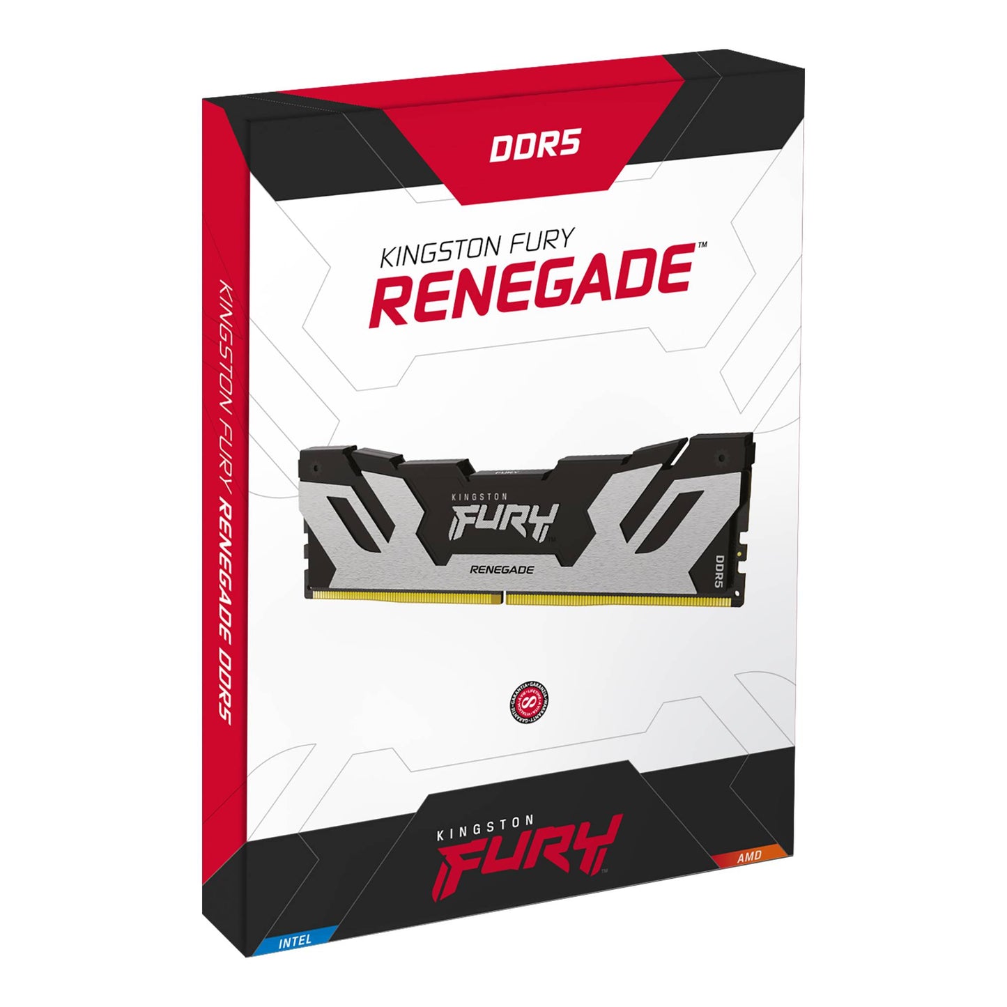 Kingston 32 Go DDR5 6400 MT/s CL32 FURY Renegade Silver DIMM