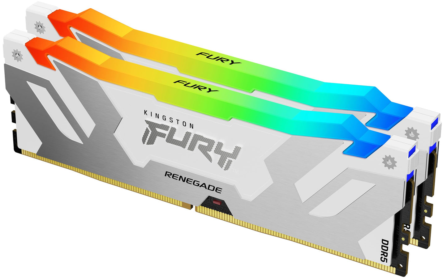 Kit Kingston 64 Go DDR5 6400 MT/s CL32 DIMM FURY Renegade RGB XMP