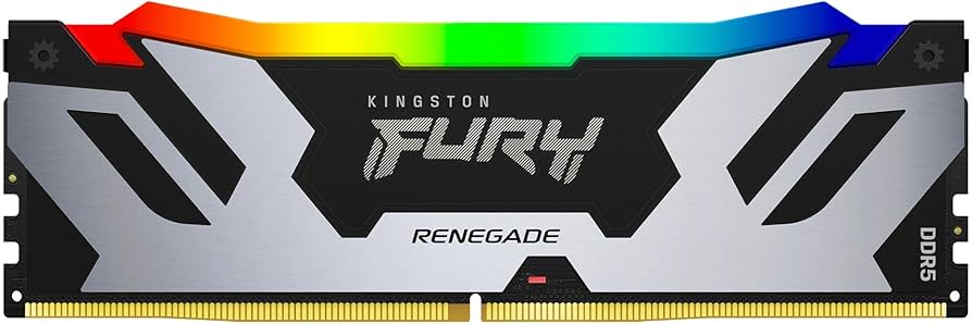 Kingston 24 Go DDR5 7200 MT/s CL38 DIMM FURY Renegade RGB XMP
