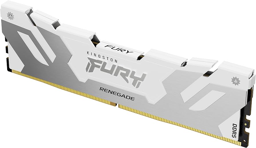 Kingston 16 Go DDR5 7200 MT/s CL38 DIMM FURY Renegade Blanc XMP