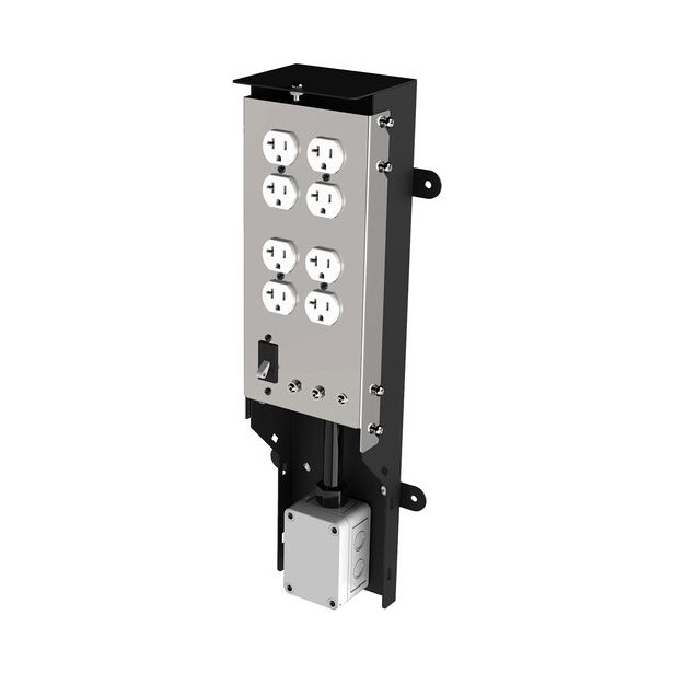 Boîtier électrique PEERLESS KOF-OPT-ELECTRICAL pour KOF555, noir