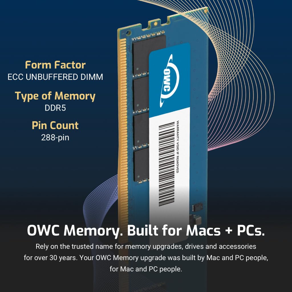 Kingston 32 Go DDR5-4800 ECC DIMM CL40 288 broches