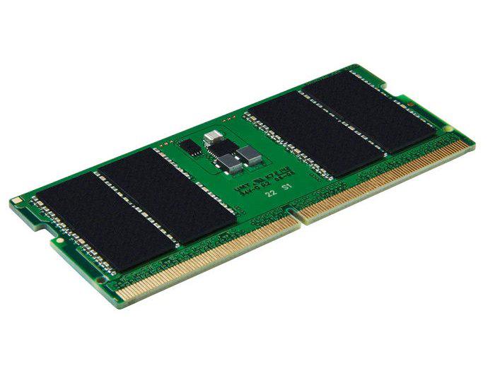 The Kingston 32GB DDR5 SODIMM delivers high-performance memory with 5600MT/s speed, designed for consistent operation and greater memory bandwidth. Ideal for compact systems requiring DDR5 power, its CL46 latency and Non-ECC design offer an optimized balance of performance and compatibility.