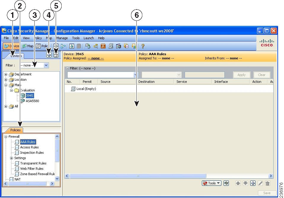 Cisco Security Manager Standard - Licence pour 5 appareils