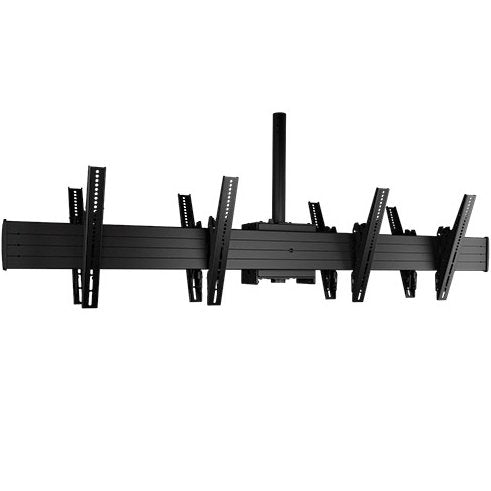 Support d'écran de plafond dos à dos CHIEF LCB2X1U Fusion, noir