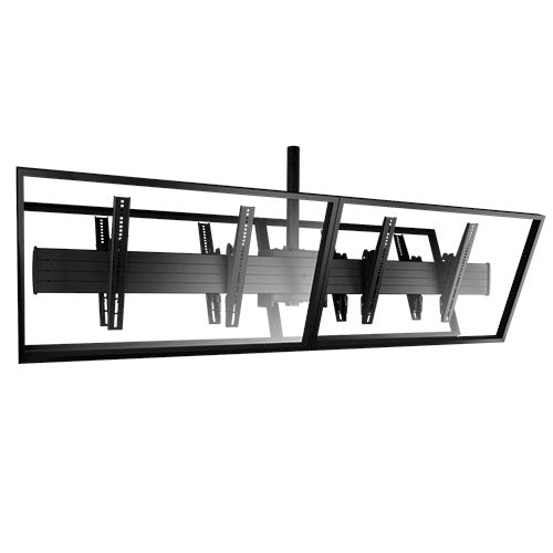 Support d'écran de plafond dos à dos CHIEF LCB2X1U Fusion, noir