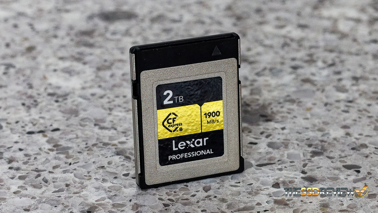 Carte CFexpress professionnelle Lexar 2 To Type B Série GOLD