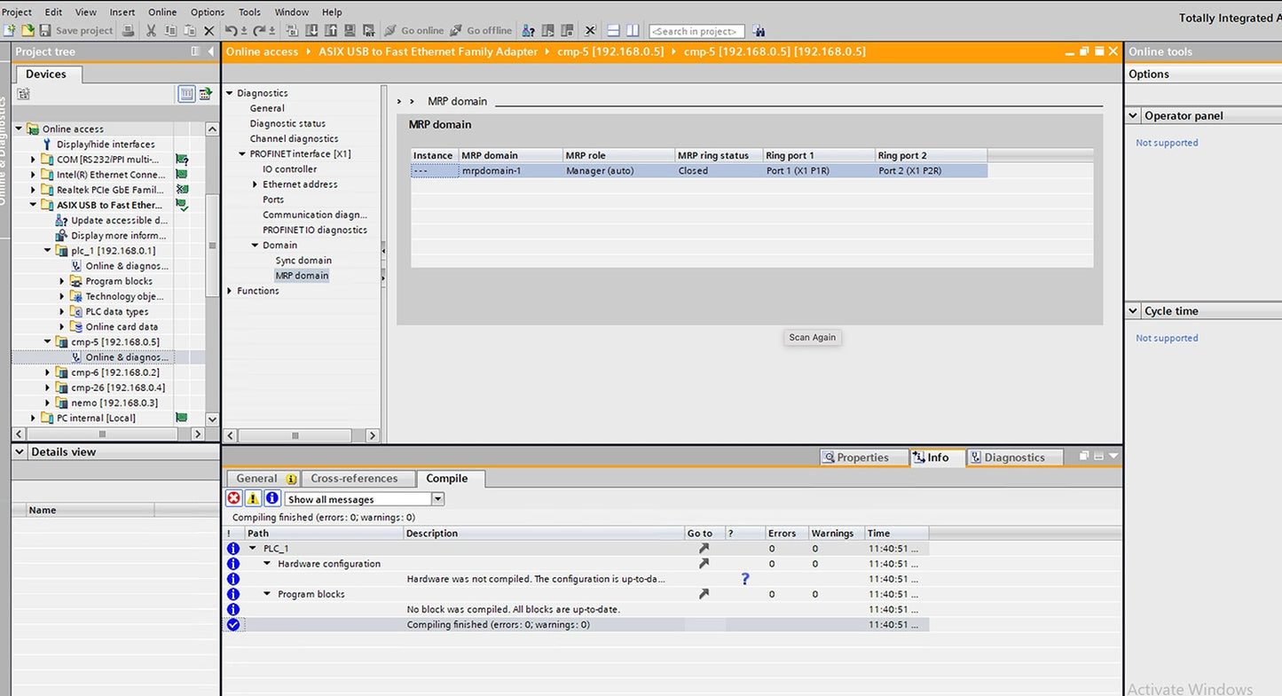 Cisco MRP Manager for Catalyst IE3x00 Rugged Series