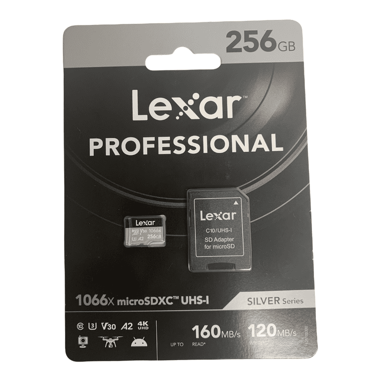 Lexar Professional MicroSDXC 256 Go 1066x UHS-I Classe 10
