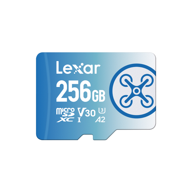 Carte MicroSDXC Lexar FLY 256 Go UHS-I V30 A2