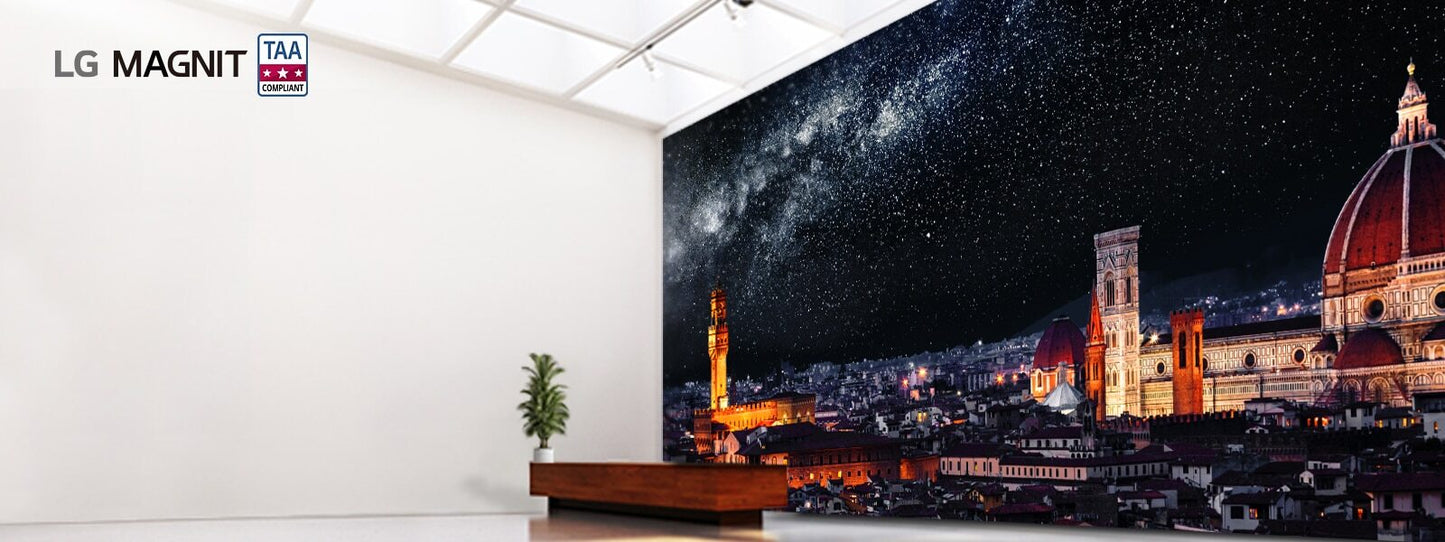 LG MAGNIT Series LSAB-V393C 393" UHD LED Display, 800 nits, COB, P1.25
