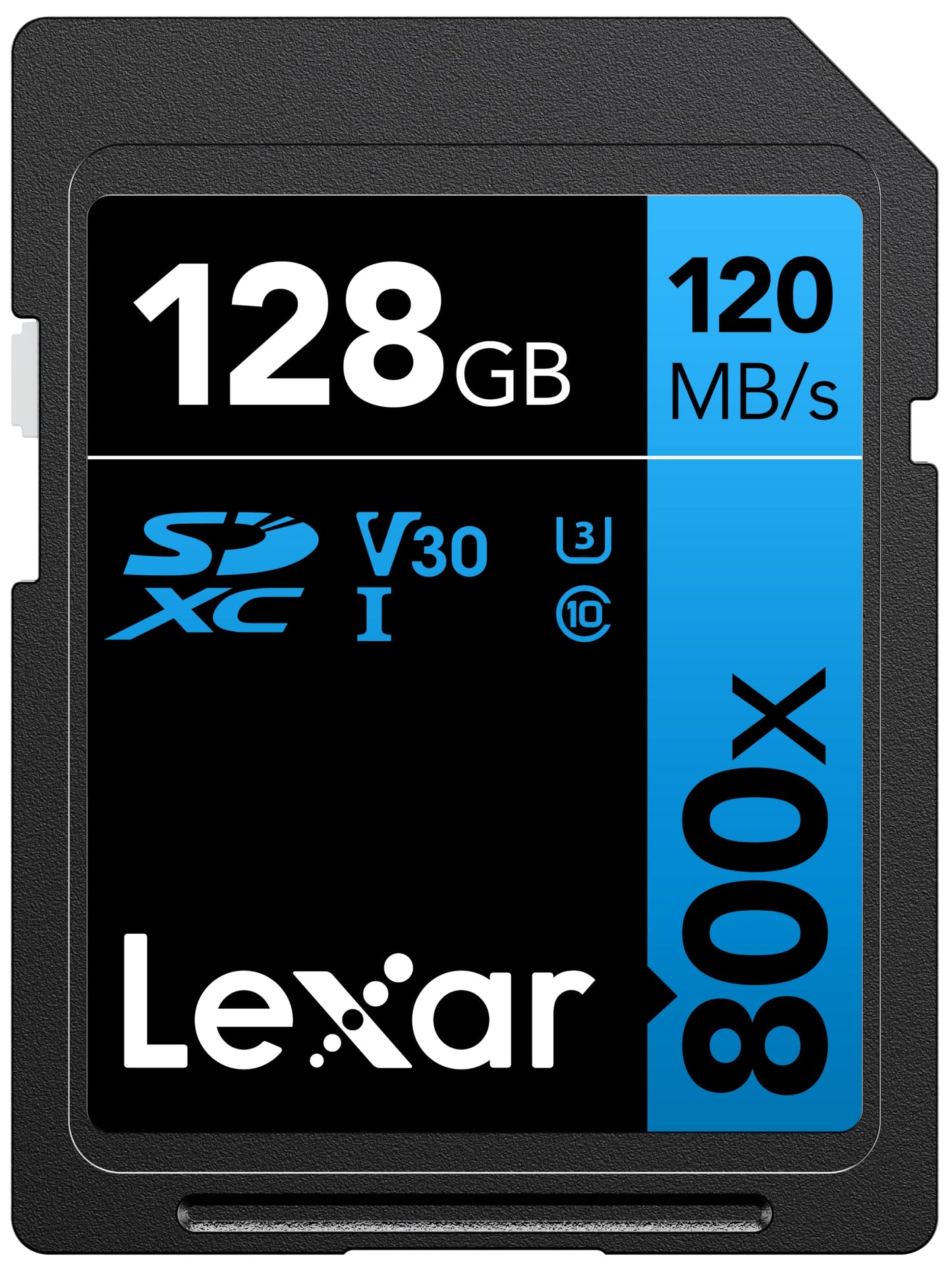 Lexar 800x PRO SDXC UHS-I U3 Memory Card 128GB
