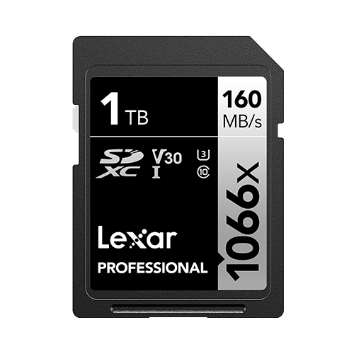 Carte mémoire LEXAR Professional 1066x SDXC 512 Go UHS-I