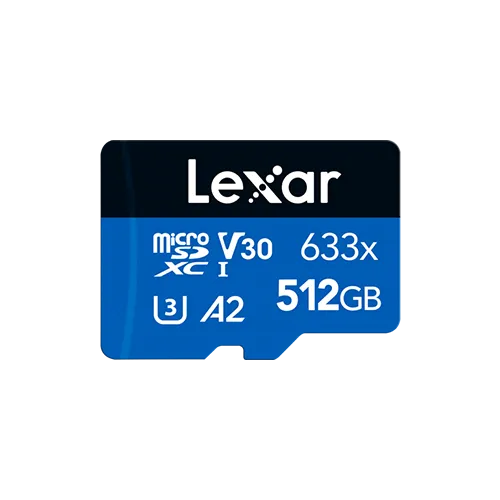 Lexar High Performance 633x microSDXC 256GB UHS-I Card