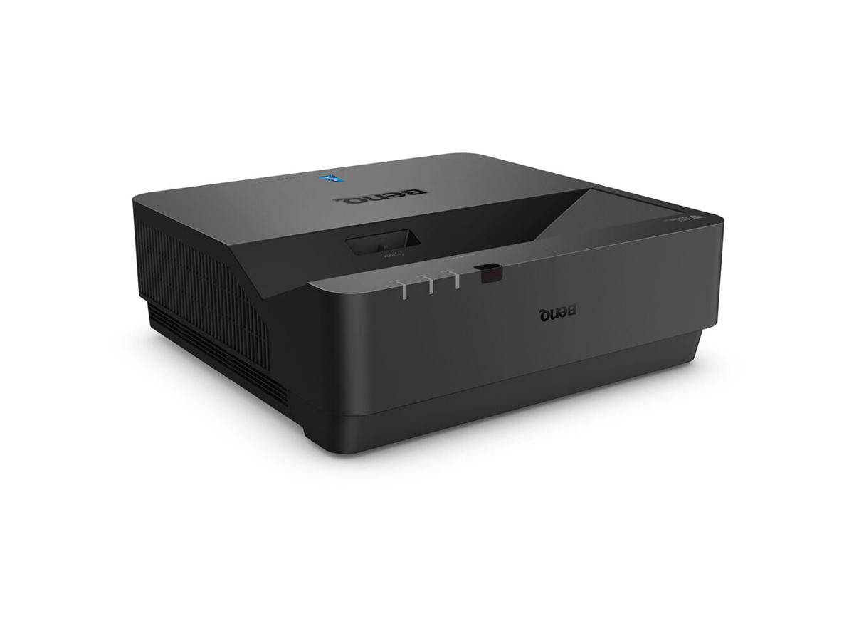 The BenQ LU960UST delivers razor-sharp WUXGA (1920x1200) resolution and ultra-short-throw laser projection ideal for professional AV applications. With 5200 ANSI lumens, a 3,000,000:1 contrast ratio, and 92% Rec.709 color gamut, it ensures exceptional image clarity and color precision even in ambient light. Rich connectivity and versatile installation options make it suitable for meeting rooms, museums, and simulation setups.