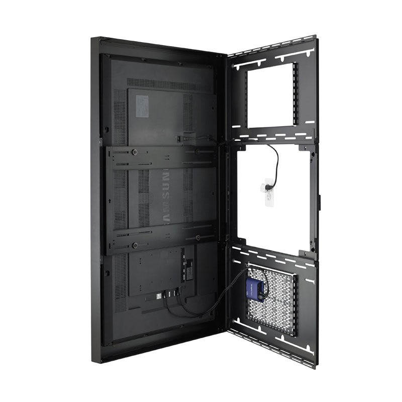 Borne murale Impact CHIEF LW65UBP, format portrait 65", noir