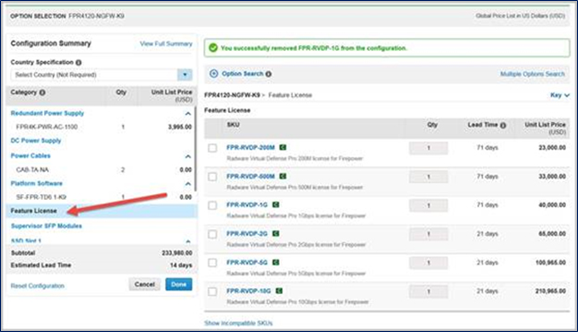 Pack de démarrage 1 CISCO SASU pour ACI avec machines virtuelles