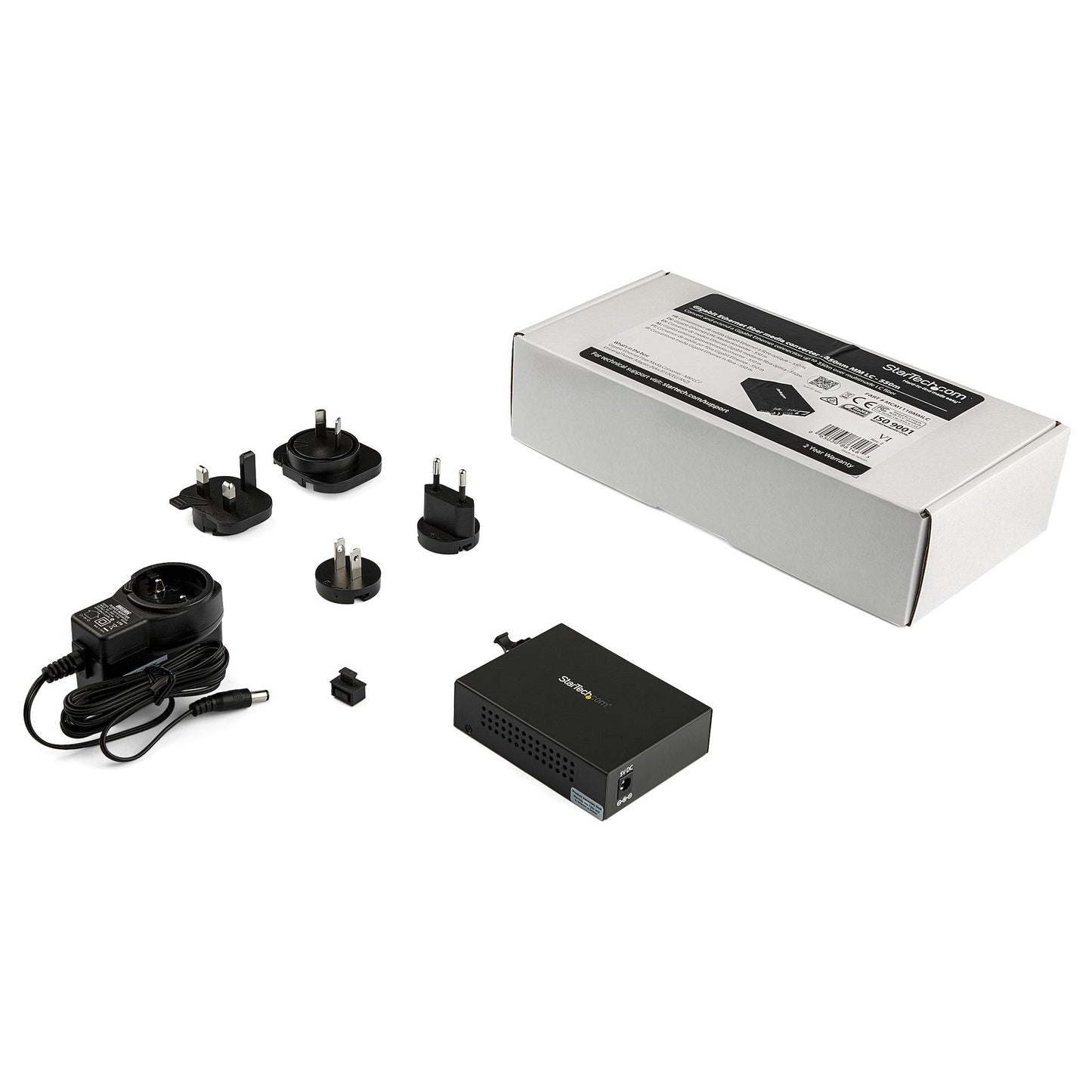 STARTECH Fiber Media Converter 850nm LC MM 550m - MCM1110MMLC