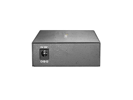 The STARTECH SM Fiber Ethernet Media Converter SC GbE provides a reliable solution for extending and bridging copper and fiber networks. Designed for single-mode fiber, it supports 10/100/1000 Mbps networks over distances up to 10 km, using 1310nm wavelength on 1000BASE-LX. With RJ-45 and SC interfaces, this unmanaged converter includes features like VLAN and Link Fault Pass-Through for added network resilience.