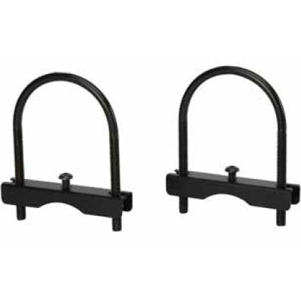 Adaptateur de boulon en U PEERLESS MOD-AUB pour MOD-CPF et MOD-CPC, noir