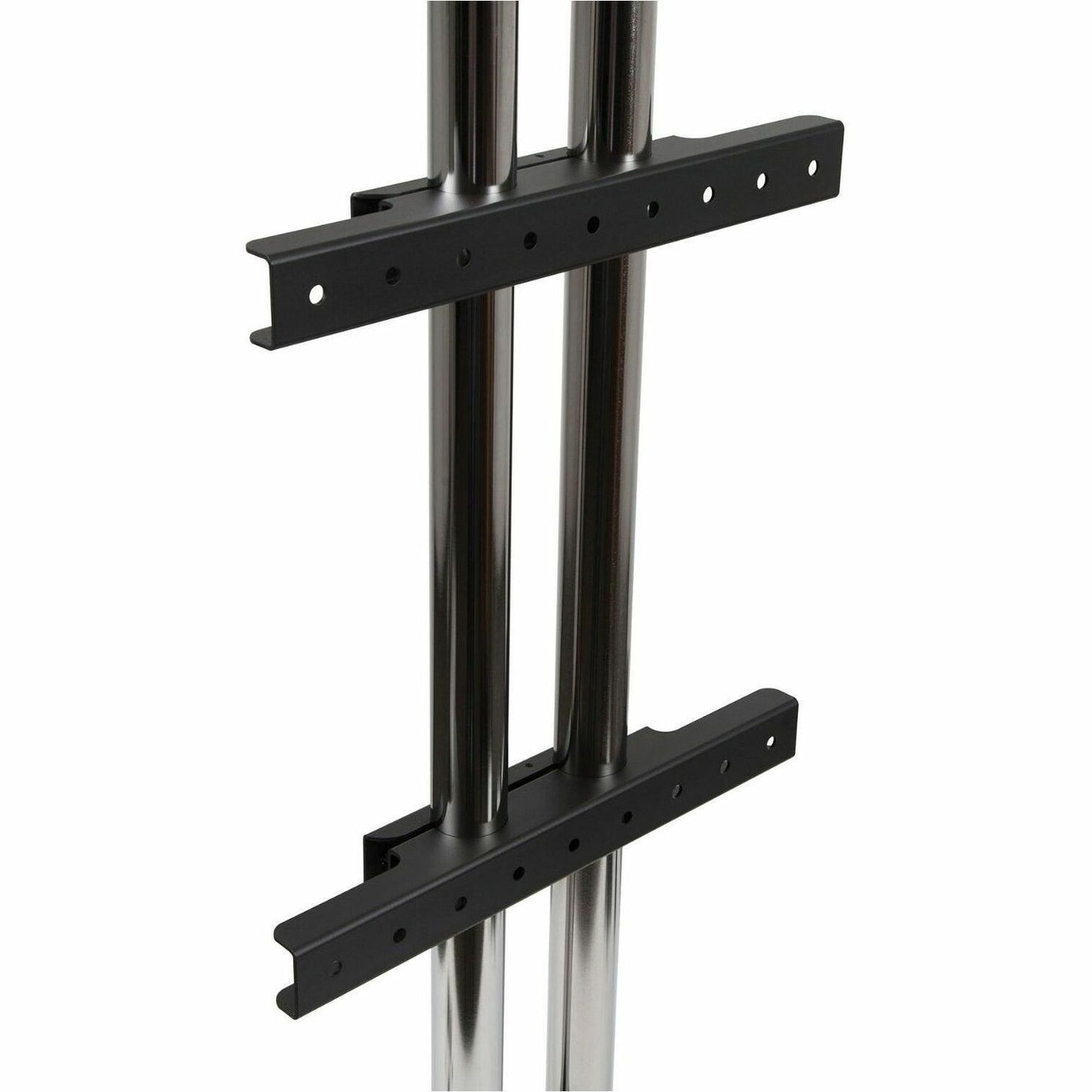 Peerless MOD-AWM2 Dual Pole Wall Mount, 211lb Capacity, Black