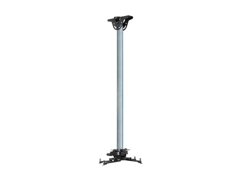 Modular Series Precision Gear Projector Mount Ceiling Kit from Peerless-AV supports projectors up to 50 lb. Designed for sloped or cathedral ceilings, it includes a precision gear mechanism and an adjustable pole. The kit is ideal for commercial or educational AV installations.