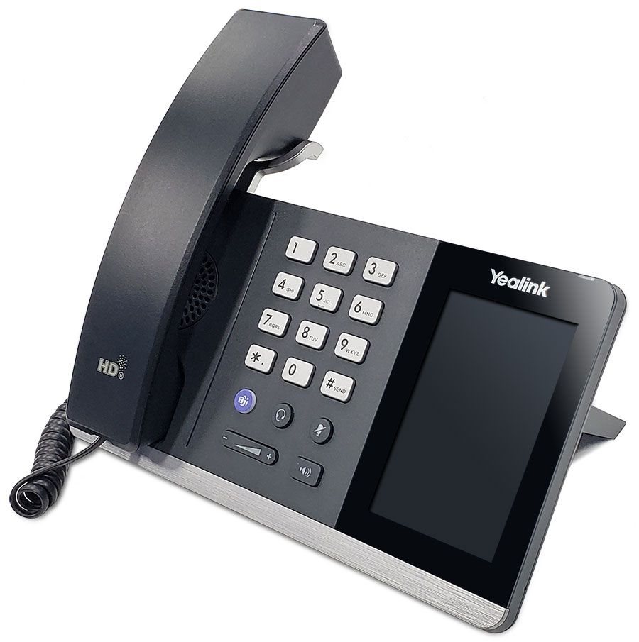 Téléphone USB YEALINK 1301118 MP45 avec écran tactile et hub USB