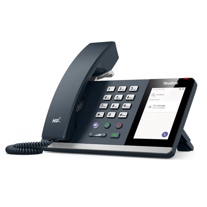 Téléphone USB YEALINK 1301118 MP45 avec écran tactile et hub USB