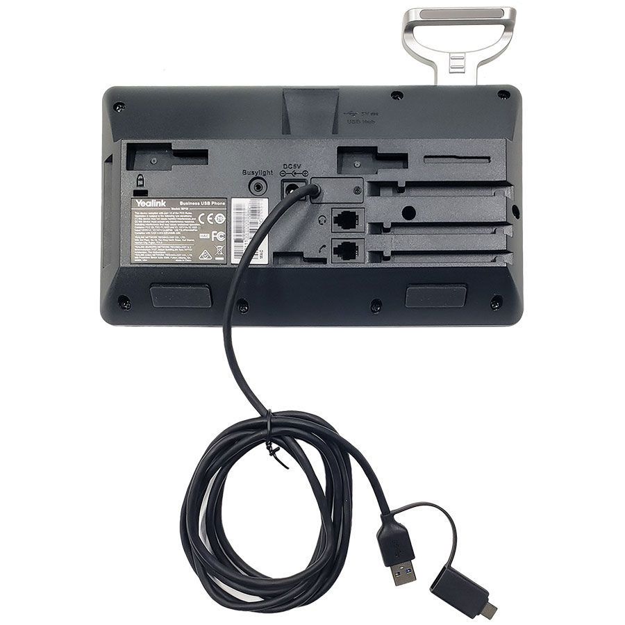 Téléphone USB YEALINK 1301118 MP45 avec écran tactile et hub USB