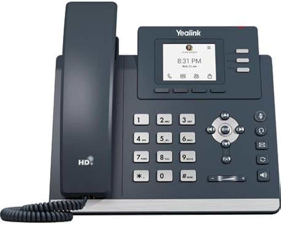 Téléphone Yealink MP52 E2 Teams avec Android 13 et Gigabit Ethernet