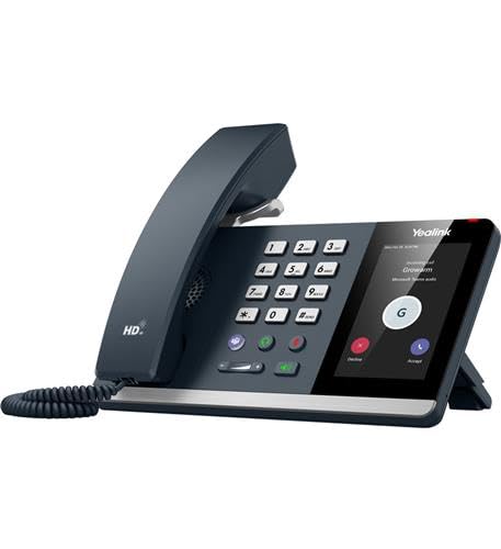 Téléphone YEALINK MP54 E2 Teams avec Android 13 et audio HD