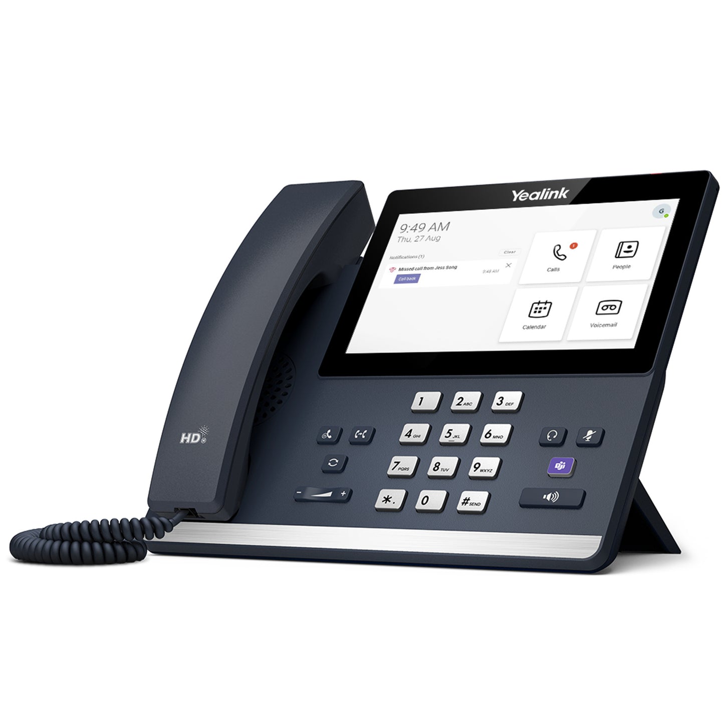 Téléphone Yealink MP56 E2 Teams avec Android 13 et écran tactile HD
