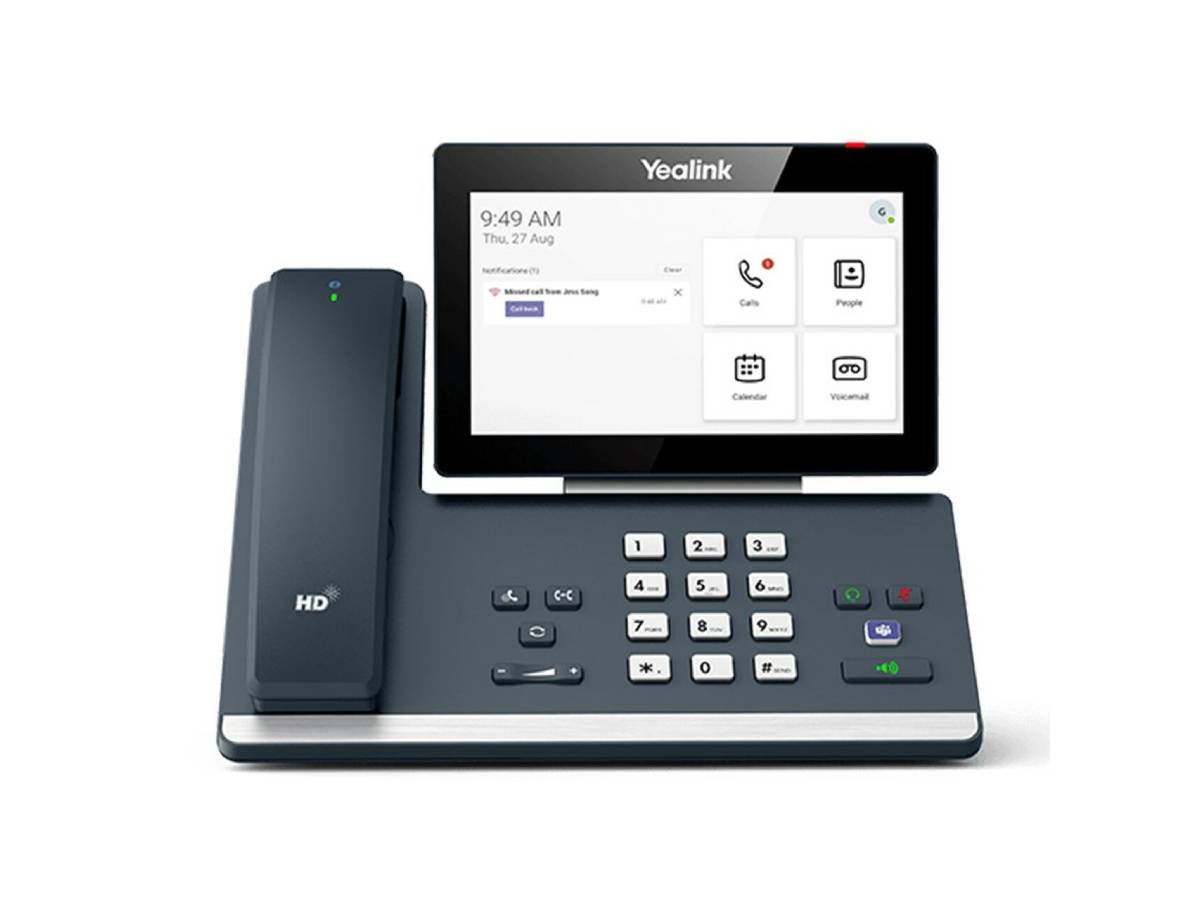 The YEALINK MP58-WH E2 Teams Phone is a high-performance IP phone powered by Android 13, designed to deliver seamless Microsoft Teams communication. With a vivid 7-inch IPS touchscreen, optimal HD audio, and advanced Yealink Noise Proof Technology, users get a premium calling experience. Ideal for busy professionals, it supports Bluetooth wireless handsets, USB headsets, and up to three expansion modules.