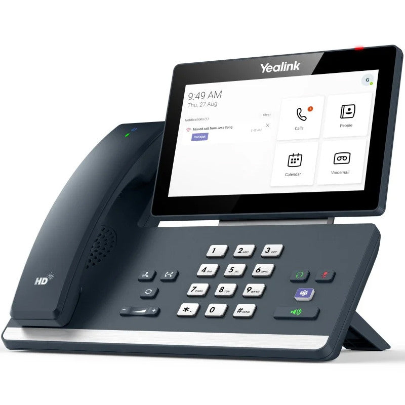 Téléphone YEALINK MP58-WH E2 Teams avec combiné sans fil et écran tactile