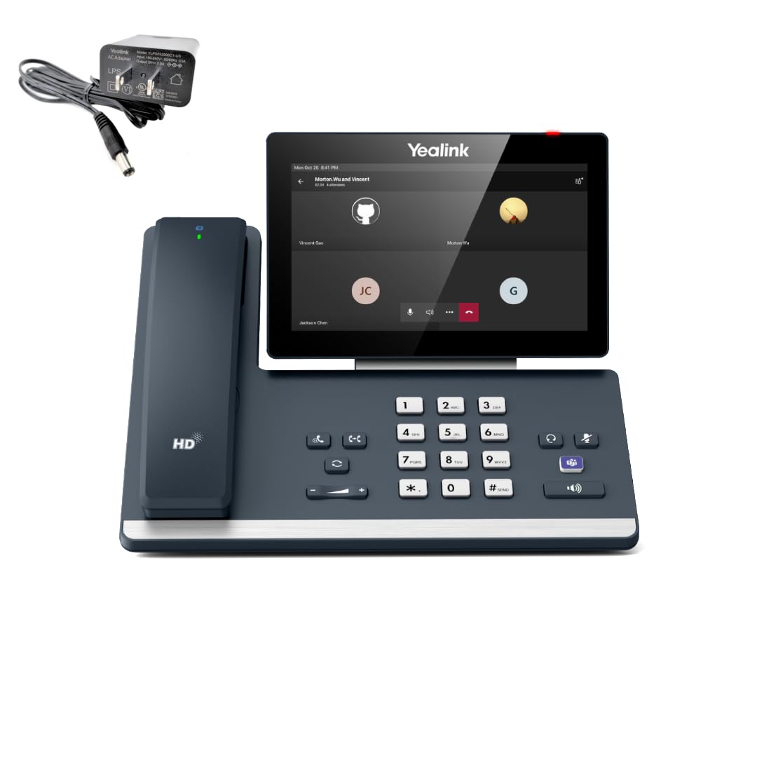 Téléphone YEALINK MP58-WH E2 Teams avec combiné sans fil et écran tactile
