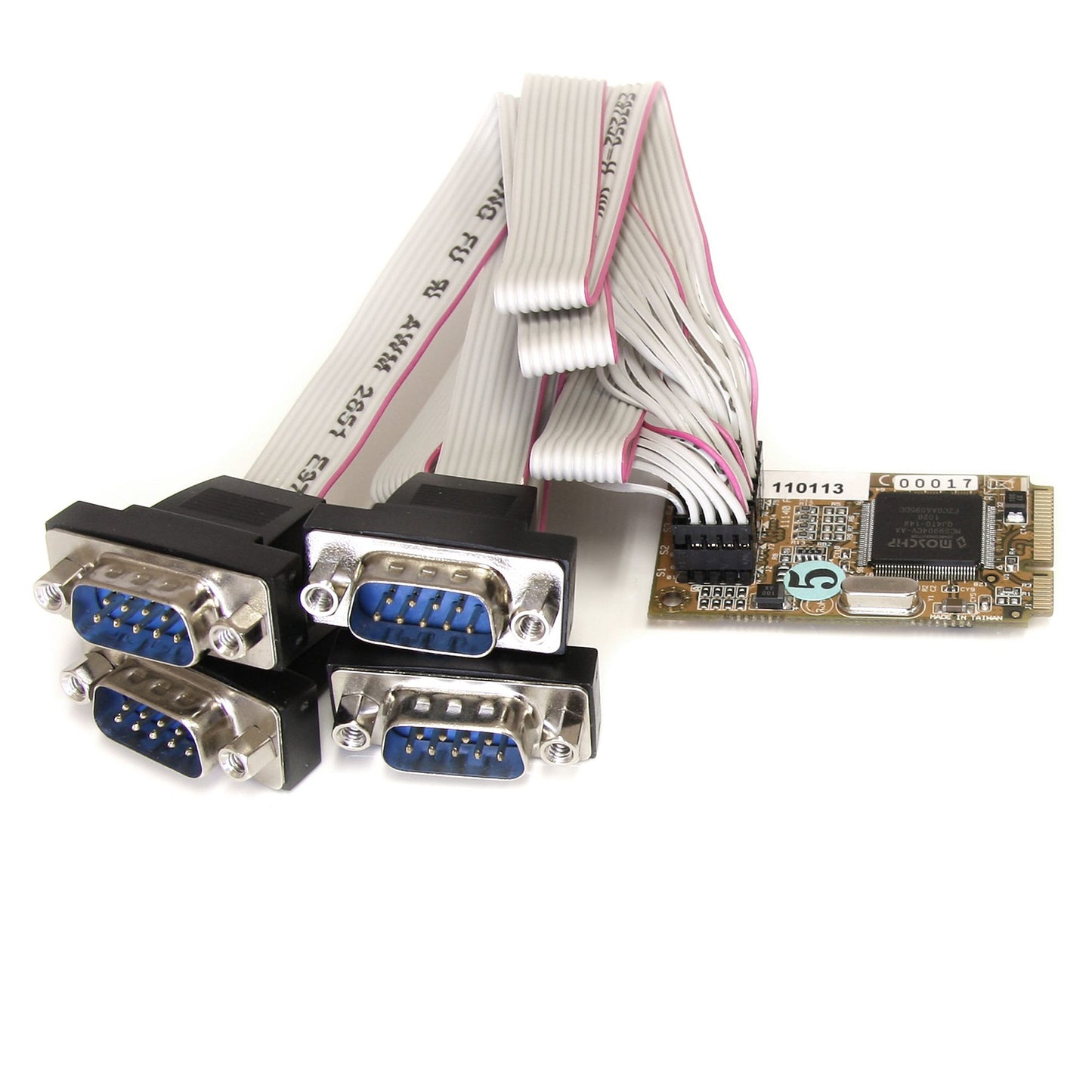 StarTech 4-Port Mini PCIe Serial Card with 16650 UART