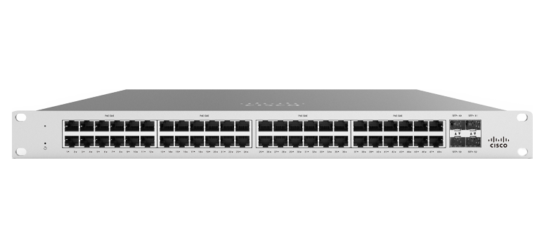 Commutateur géré dans le cloud Cisco Meraki MS120-48FP 48 ports 1G PoE+