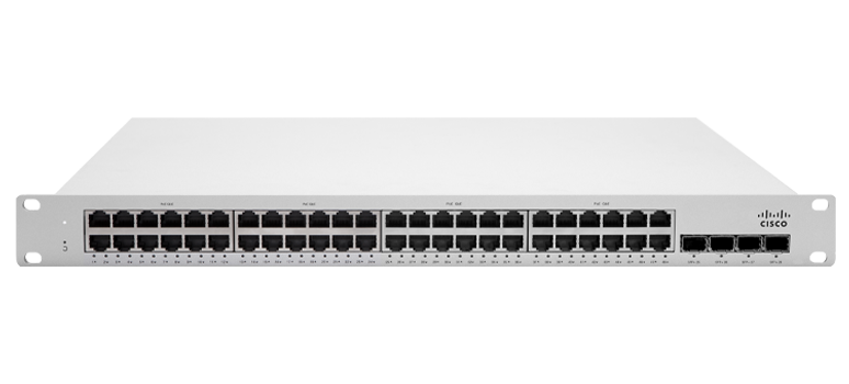 Cisco Meraki MS250-48LP 48-Port L3 Cloud-Managed PoE Switch