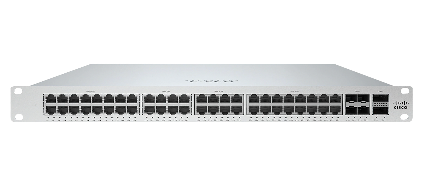 Commutateur UPOE 48 ports géré par le cloud Cisco Meraki MS355-48X2