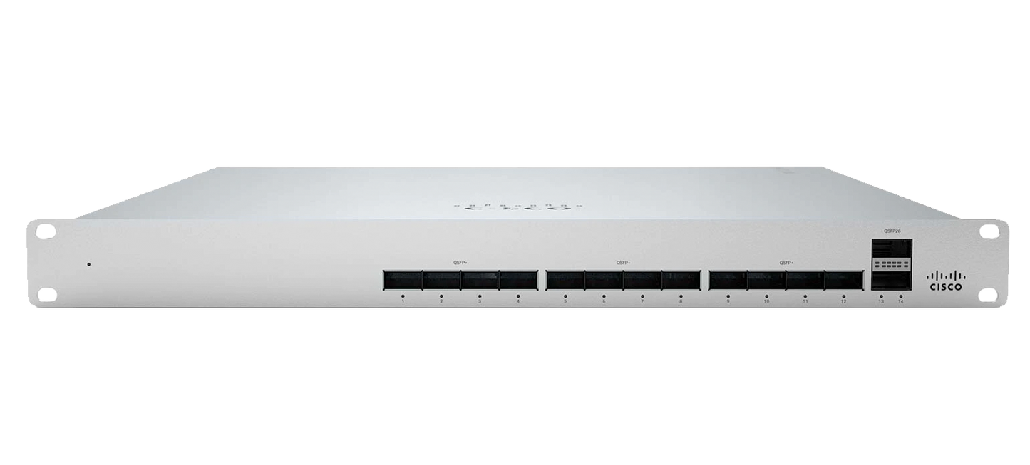 Commutateur d'agrégation Cisco Meraki MS450-12 12x40GE géré par le cloud