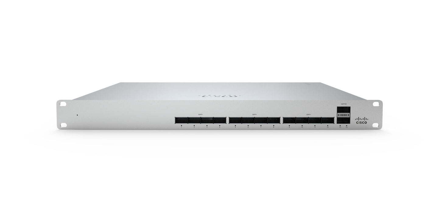 Commutateur d'agrégation Cisco Meraki MS450-12 12x40GE géré par le cloud