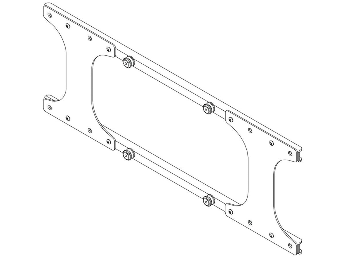 The CHIEF INTERFACE BRKT 200 x 100 M6 is a monitor accessory designed for mounting solutions requiring precise compatibility. It offers a solid interface for monitors or displays requiring a 200 x 100 mm VESA pattern with M6 mounting compatibility, commonly used in professional AV setups. Manufactured in the United States and compliant with TAA standards for government contracts, this bracket ensures both quality and regulatory adherence.
