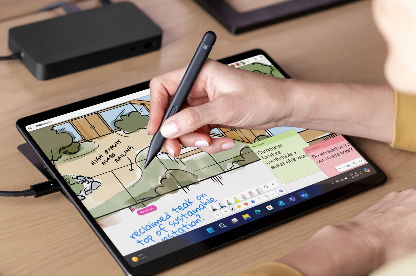 Microsoft Surface Pro10 5G Ultra 7/64/1 To Platinum GOVT AI PC